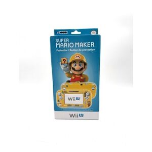 Nintendo Wii U Super Mario Maker OEM Original Gamepad Protector Case New